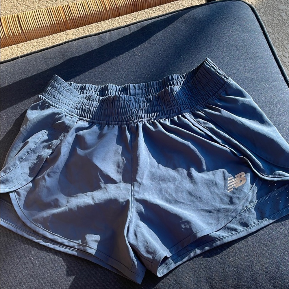 New Balance Women's Blue Athleisure Shorts SZ S